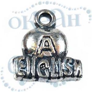 Подвеска металлизированная 4198 silver