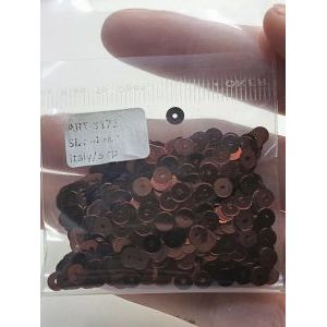 Пайетки плоские двусторонние для рукоделия и творчества 4 мм