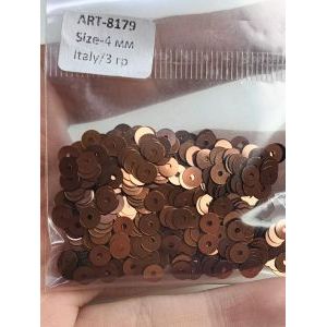Пайетки плоские двусторонние для рукоделия и творчества 4 мм