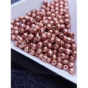Бусины граненые стеклянные чешские 3 мм Fire Polished