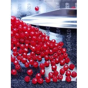 Бусины граненые стеклянные чешские 3 мм Fire Polished