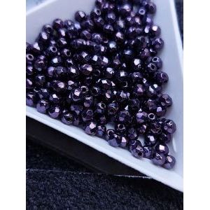 Бусины граненые стеклянные чешские 3 мм Fire Polished