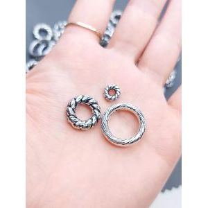 Бусины металлизированные, набор -50 г