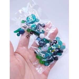 Набор бусин Прециоза MIX EMERALD (50 г)