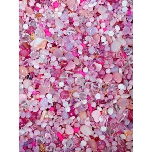 Набор Прециоза MIX PINK (50 г) — микс стеклянных бусин
