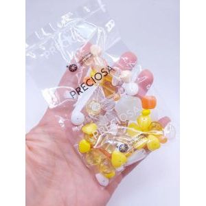 Бусины микс для рукоделия и творчества стеклянные-50г