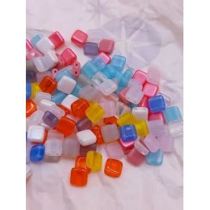 Бусины Tile из Чехии, стеклянные