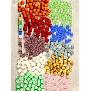 Бусины Tile из Чехии, стеклянные