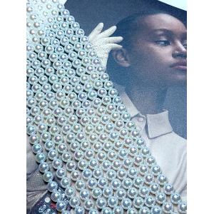 Жемчужные бусины с имитацией Swarovski - 3 мм
