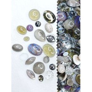 Кабошоны стеклянные для рукоделия, 50 г
