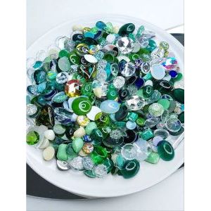 Кабошоны стеклянные для рукоделия, 50 г