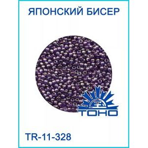 Японский бисер 10 г тохо 11/0 -Gold-Lustered Moon Shadow