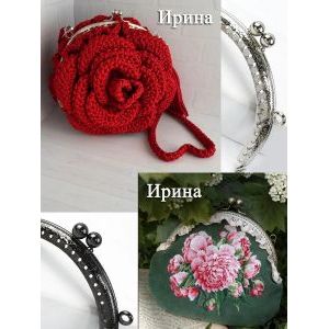 Фермуар пришивной для сумочки, 11,5 см