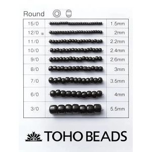 Бисер TOHO №11 (Япония), круглый, 10 г