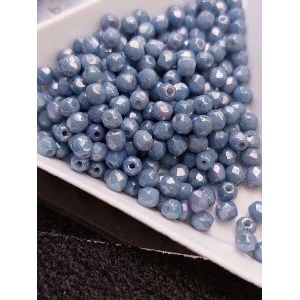 Бусины граненые стеклянные чешские 3 мм Fire Polished
