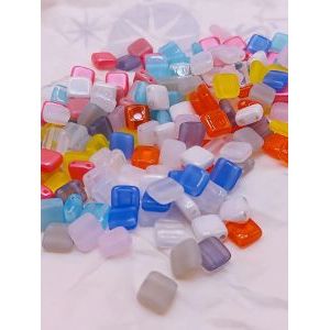 Бусины Tile из Чехии, стеклянные