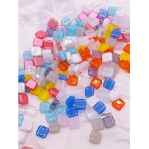 Бусины Tile из Чехии, стеклянные