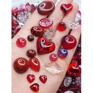 Кабошоны стеклянные для рукоделия, 50 г