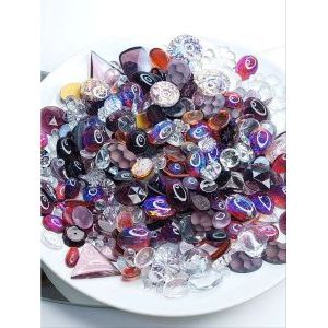 Кабошоны стеклянные для рукоделия, 50 г