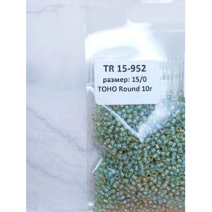 Японский бисер тохо 15/0 цвет морской пены TR-15-952