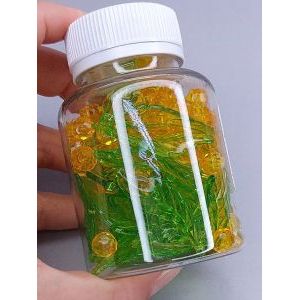 Бусины листочки , набор