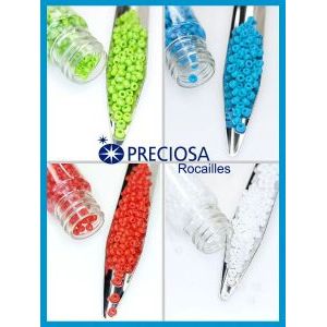 Набор бисера PRECIOSA 8/0, 5 цветов, чешский бисер