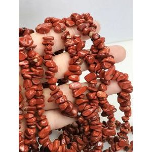 Крошка яшма красная из натурального камня 5-8мм