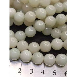 Бусины для рукоделия из натуральных камней, нефрит 6 мм