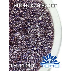 Японский бисер 10 г тохо 11/0 -Gold-Lustered Amethyst