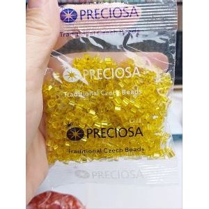 Бисер чешский PRECIOSA кубический 3,4 мм, 50 г