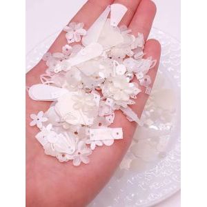 Пайетки фигурные для рукоделия и творчества микс 10 г