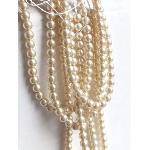 Бусины жемчужные Preciosa Pearl MAXIMA 4 мм