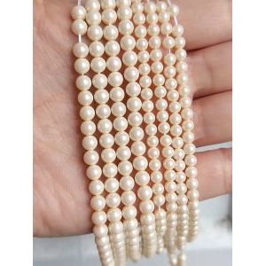 Бусины жемчужные Preciosa Pearl MAXIMA 4 мм кремовый