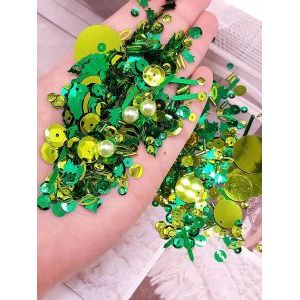 Пайетки фигурные для рукоделия и творчества микс 10 г