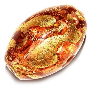 № 0262 - Бусина овальная