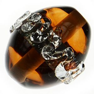 № 0104 - Бусина овальная