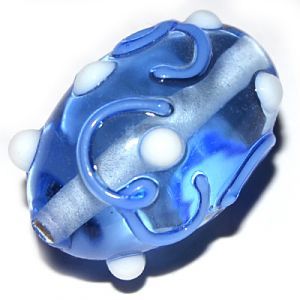 № 0392 - Бусина овальная