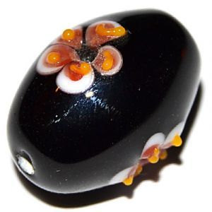 № 0400 - Бусина овальная