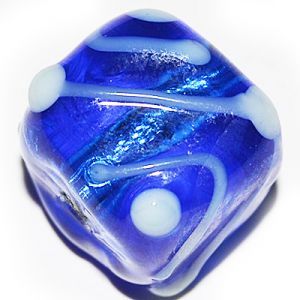 № 0125 - Бусина квадратная