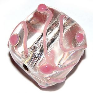 № 0128 - Бусина квадратная
