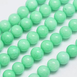 Бусины из камня на нити G-A146-B06