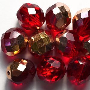 047. Бусины гранёные 12 мм