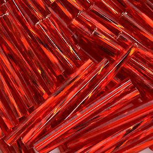 Стеклярус Preciosa длинный 97070 twisted Стеклярус Preciosa длинный 97070 twisted
