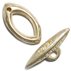Тоггл винтаж, 25х14 мм, серебро 11-2609 Тоггл винтаж, 25х14 мм, серебро 11-2609