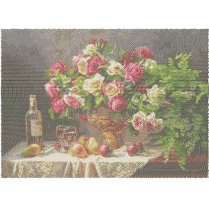 Натюрморт с розами