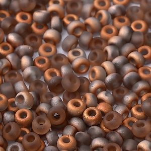 Бисер Miyuki Round Czech Coating 55027 Бисер Miyuki Round Czech Coating 55027