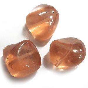 Бусины камушки, розовые