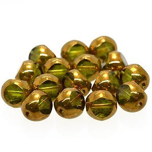 Бусины шарлотта, зелёные Бусины шарлотта, зелёные