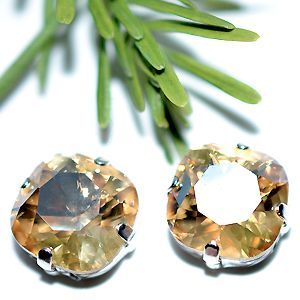 Страз в цапе подушечка 3010-140S, Crystal Golden Laght 