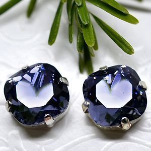 Страз в цапе подушечка 3010-133S, Tanzanite